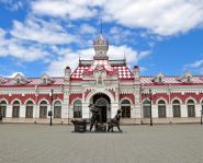 Voyage Russie, Transsibérien, Ekaterinbourg - La vieille gare ferroviaire