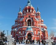 Voyage Russie, Baikal, Irkoutsk - Eglise Notre Dame de Kazan