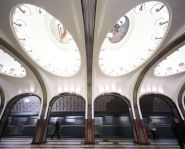 Voyage Russie, Moscou - Station de métro Mayakovskaya