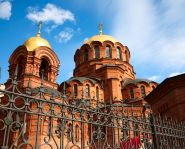 Voyage russie, transsibérien, Novossibirsk - Cathédrale Alexandre Nevski