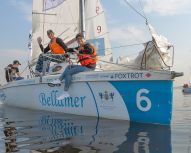 Activité Yatching sur le Golfe de Finlande à Saint Pétersbourg