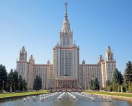 Visite Russie, Moscou - Université Lomonossov