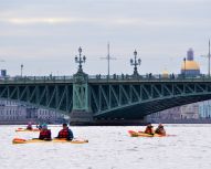 Tour de ville kayak - Saint-Pétersbourg