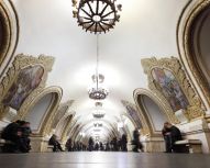 Voyage Russie, Moscou - Station de métro