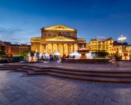 Voyage Russie, Moscou - Théâtre Bolchoï