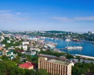 Voyage russie, transsibérien, Vladivostok - Vue panoramique