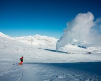 Excursion en ski au Kamtchatka