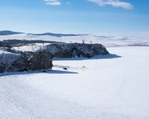 Voyage Russie, Baikal - Ile Olkhon en hiver