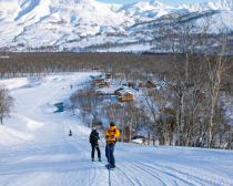 Remontée en motoneige, Kamtchatka