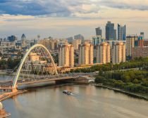 Vue panoramique d'Astana