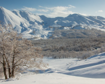 Paysages enneigés du Kamtchatka