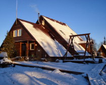 Base au bord du lac Lovozero