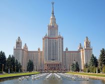 Visite Russie, Moscou - Université Lomonossov