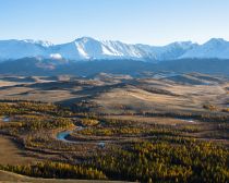 Altaï - Steppe de la Tchouïa