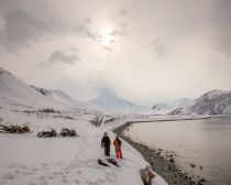 Excursion en motoneige au Kamtchatka