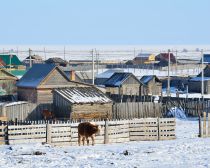 Voyage au Baikal en hiver - Village de Bolchoïé Goloustnoïé