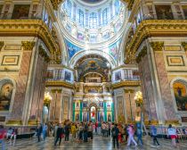Voyage Saint-Pétersbourg - Cathédrale Saint-Isaac Intérieur