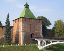 Voyage Russie, Nijni Novgorod - La tour Nikolaskaïa du Kremlin