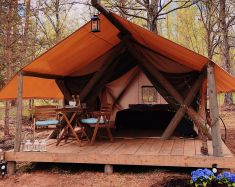 Camping autour de Moscou - Glamping région de Tver - Kamenetskie Kupeli