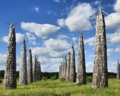 "Land Art" dans le parc Nikola-Lenivets Autour de Moscou - Nikola-Lenivets