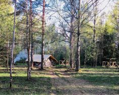 Camping autour de Moscou - Glamping région de Tver - Kamenetskie Kupeli