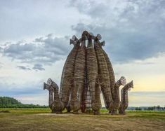 "Land Art" dans le parc Nikola-Lenivets Autour de Moscou - Nikola-Lenivets