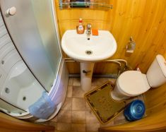Dauria © Listvianka - Hotel Dauria Salle de bain.jpg