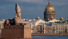 Voyage Saint-Pétersbourg - Neva et Sphynx