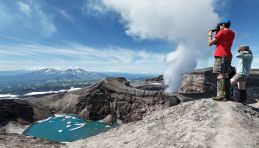 Voyage Kamtchatka, Volcan Gorely | Tsar Voyages