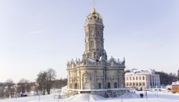 Усадьба Дубровицы Подольск зима