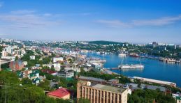 Voyage russie, transsibérien, Vladivostok - Vue panoramique
