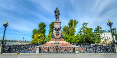 Voyage Irkoutsk - Monument à Alexandre III
