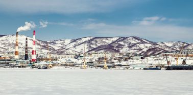 Voyage Russie, Kamtchatka, Petropavlovsk - Vue panoramique Petropavlovsk