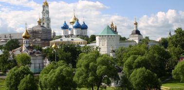 Voyage Russie, anneau d'or - Vue panoramique de Serguiev Possad