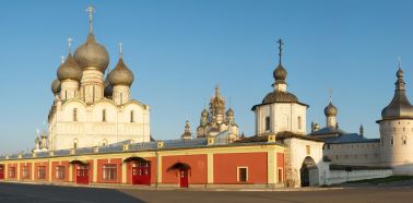Voyage Russie, Anneau d'Or, Rostov le Grand - Vue panoramique du kremlin