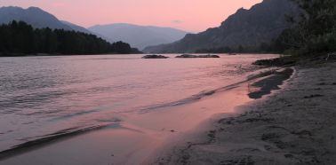 Voyage Altaï - Monts et rivière Katoun