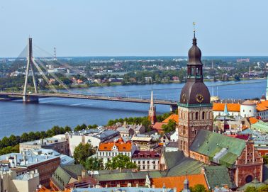 Vue panoramique de Riga Voyage Lettonie - Riga