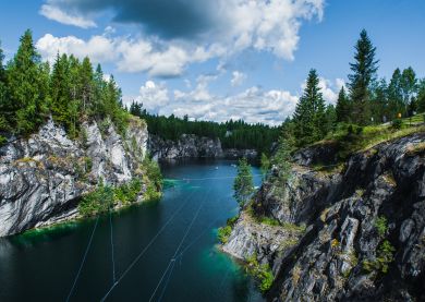 Voyage Carélie, Parc Ruskeala | Tsar Voyages