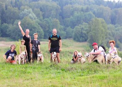 Randonnée avec chiens Huskys, Voyage Russie