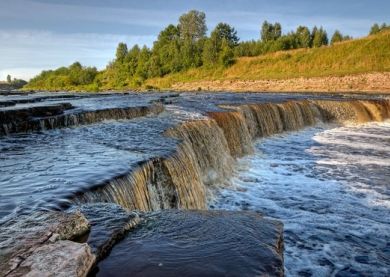 Oblast de Léningrad - Cascade de Sablino
