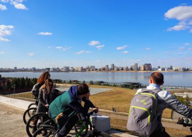 Kazan - Visite guidée à vélo