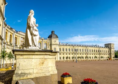 Saint-Pétersbourg - Palais de Gatchina