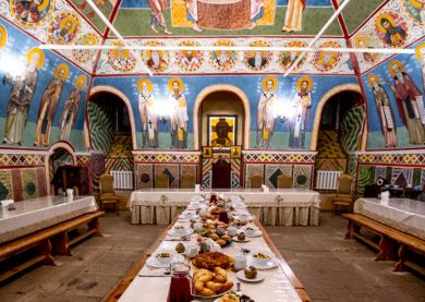 Moscou - Dîner au Monastère de Saint-Pierre-le-Haut