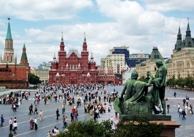 Voyage Russie, Moscou - Place Rouge
