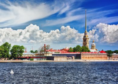 Voyage Russie, Saint-Pétersbourg - Forteresse Pierre et Paul