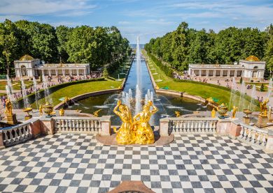 Voyage Saint-Pétersbourg - Palais de Peterhof