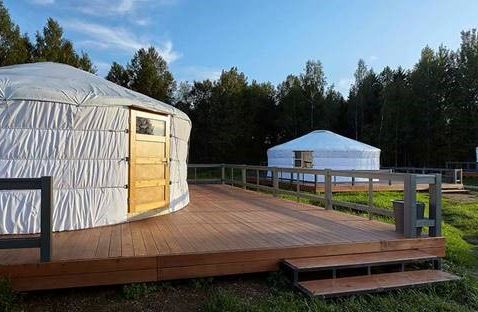 Une yourte du complexe Jao Da!tcha Autour de Moscou - Jao Da!tcha