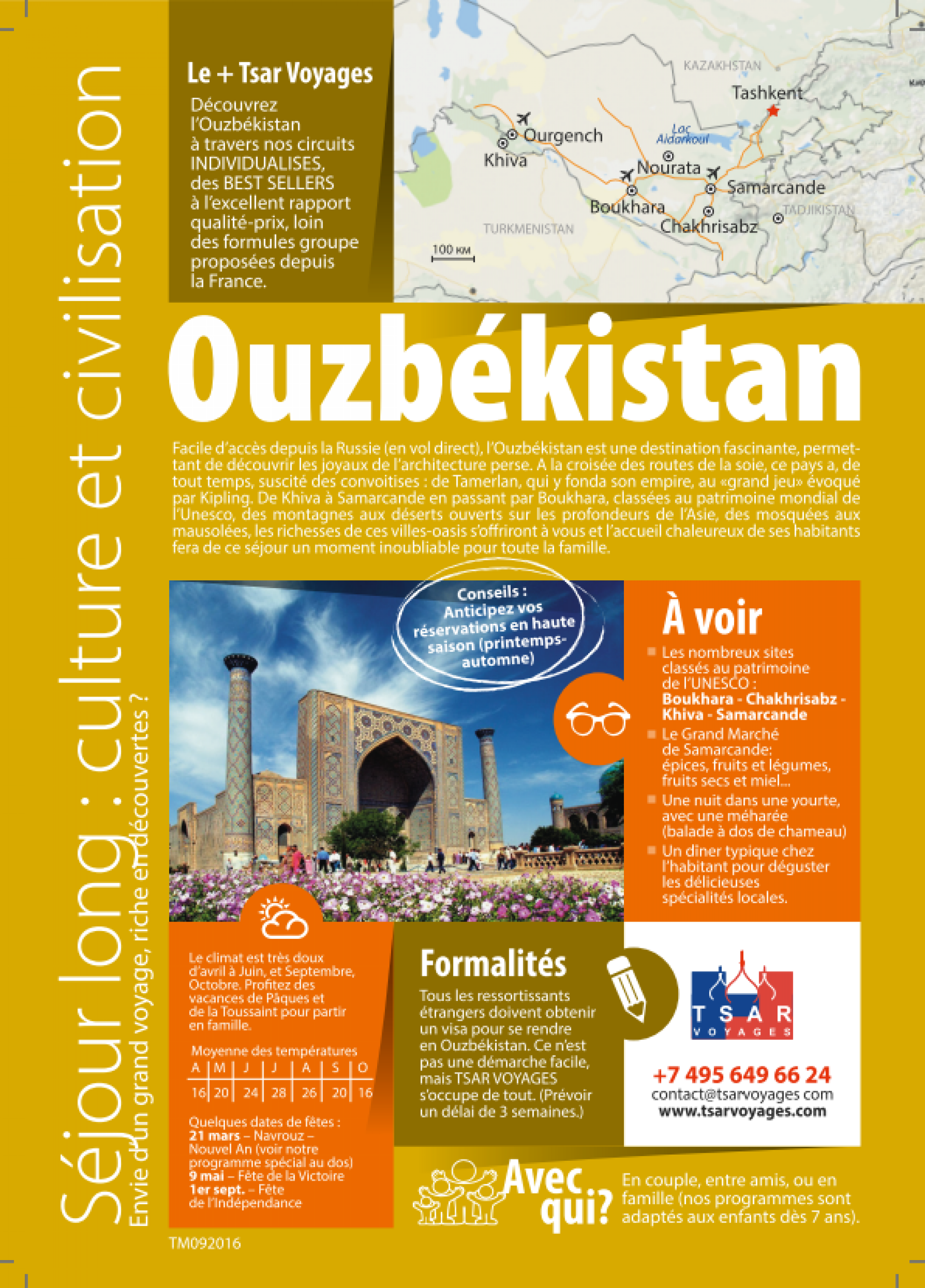 voyages ouzbekistan promo